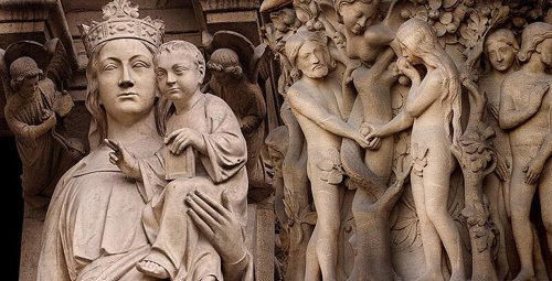 De l'Ève nouvelle à l'Immaculée Conception
